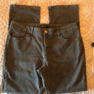 4/$25 Lee Perfect Fit Grey Jeans Size 18